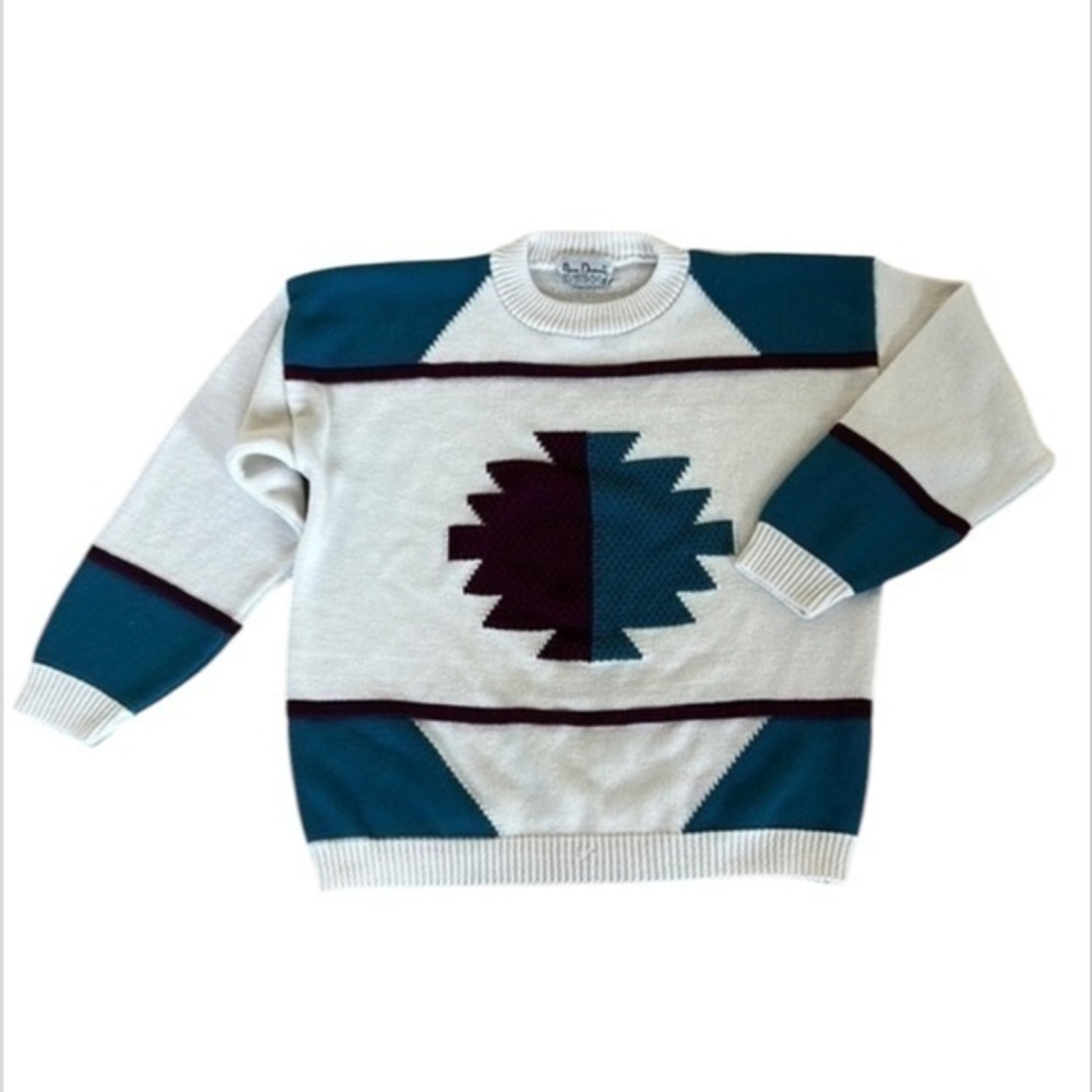 Vintage Nan Dorsey knitted sweater size medium